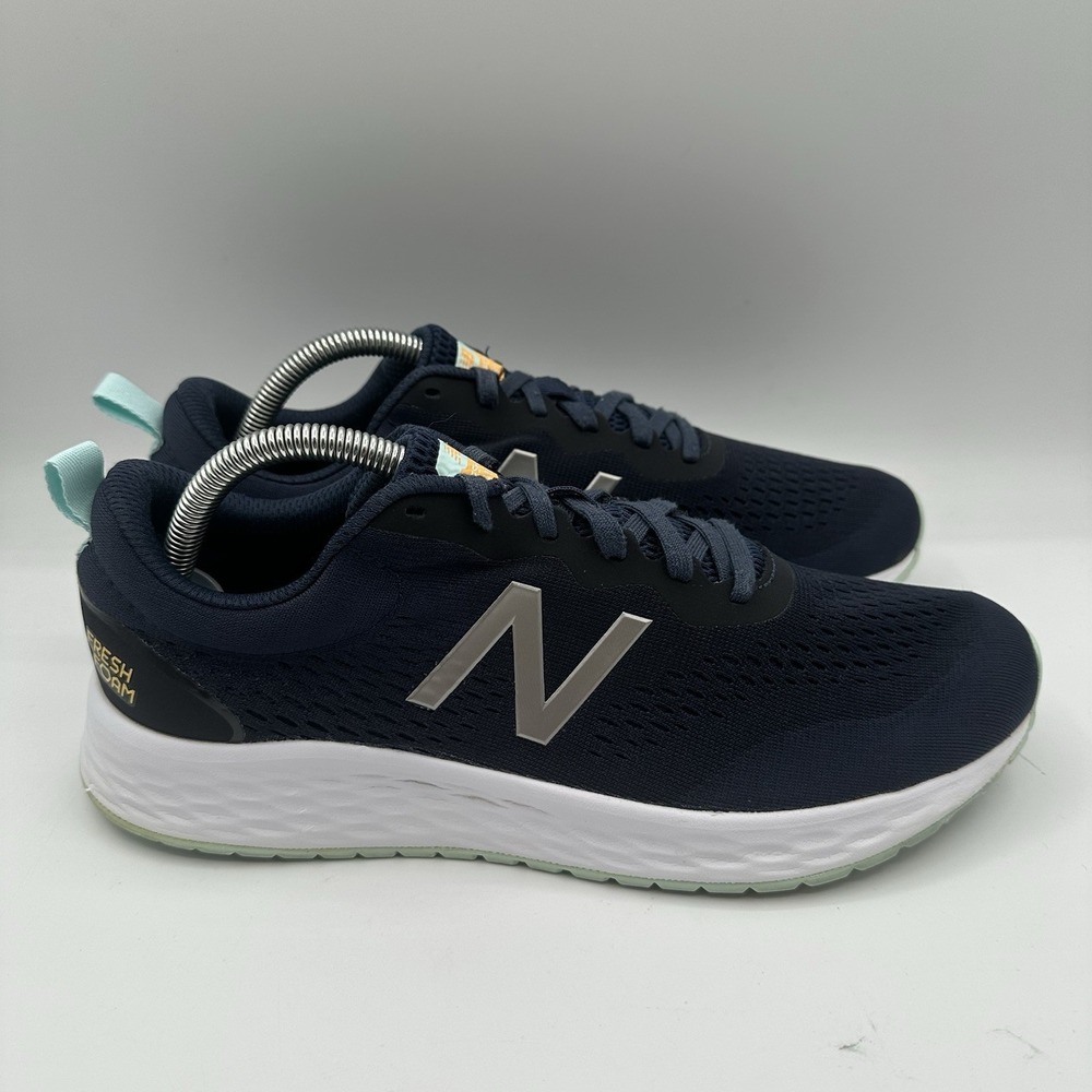New Balance Fresh Foam Arishi V3 Running Shoes Womens 11 B Navy Sneaker WARISCN3